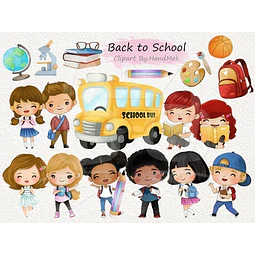 Cliparts Imagenes Png Vuelta Al Cole 