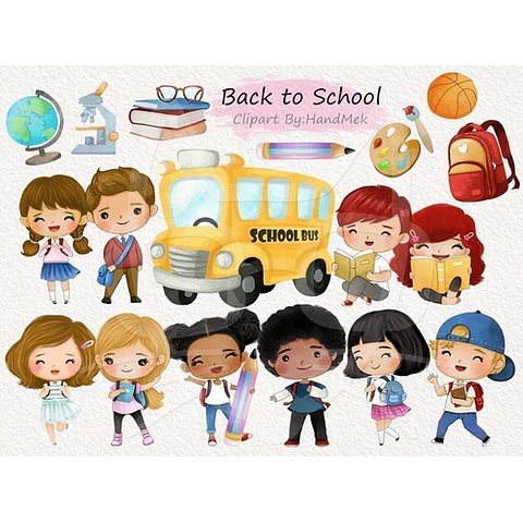 Cliparts Imagenes Png Vuelta Al Cole 