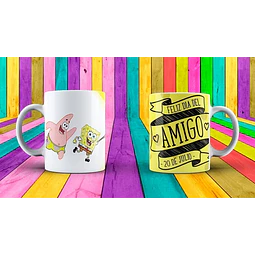 80 Plantillas Sublimación Tazas Día Del Amigo / Pack #2