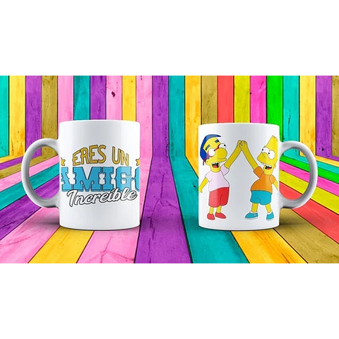 80 Plantillas Sublimación Tazas Día Del Amigo / Pack #2