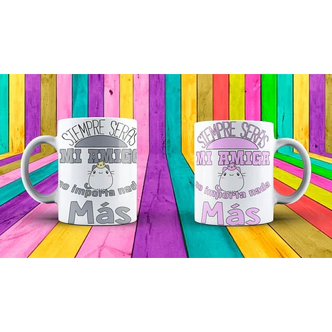 80 Plantillas Sublimación Tazas Día Del Amigo / Pack #2