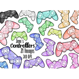 Cliparts Imagenes Png Controles De Juegos Gamers Jk24