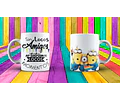 80 Plantillas Sublimación Tazas Día Del Amigo / Pack #2