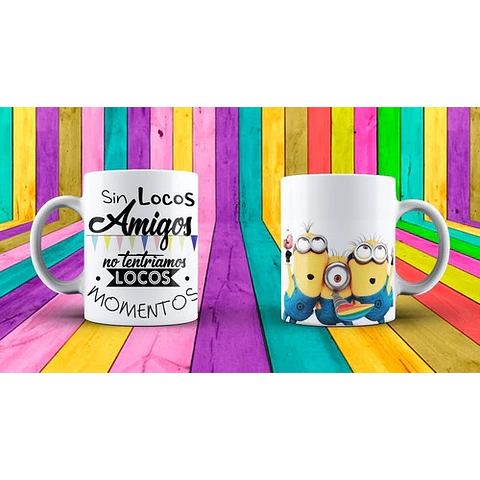 80 Plantillas Sublimación Tazas Día Del Amigo / Pack #2