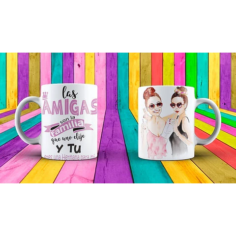 80 Plantillas Sublimación Tazas Día Del Amigo / Pack #2