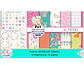 Cliparts Png Y Papeles Woodland Animales Del Bosque Florales