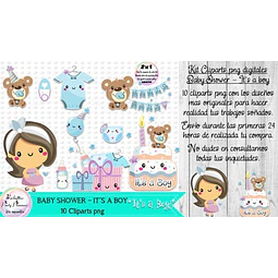 Cliparts Imagenes Baby Shower It´s A Boy. Es Un Varon