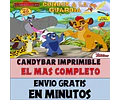 Kit Imprimible Candy Bar La Guardia Del León El Mas Completo