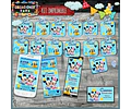 Kit Imprimible Candy Bar Mickey Minnie Bebe Nene Completo
