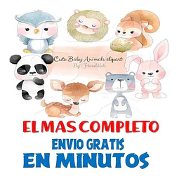 Pack Imagenes Tiernos Animales Animalito Bebe + Regalo A1