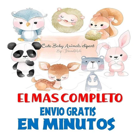 Pack Imagenes Tiernos Animales Animalito Bebe + Regalo A1