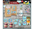 Kit Imprimible Candy Bar Mickey Minnie Bebe Nene Completo