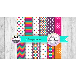 Papeles Teenage Colours 