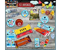 Kit Imprimible Candy Bar Mickey Minnie Bebe Nene Completo