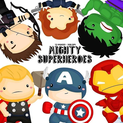 Cliparts Imagenes Png Superheroes D29