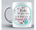 Pack #1 Plantillas Sublimación Tazas - Día De La Madre / Psd