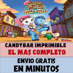 Kit Imprimible Candy Bar Sheriff Callie El Mas Completo
