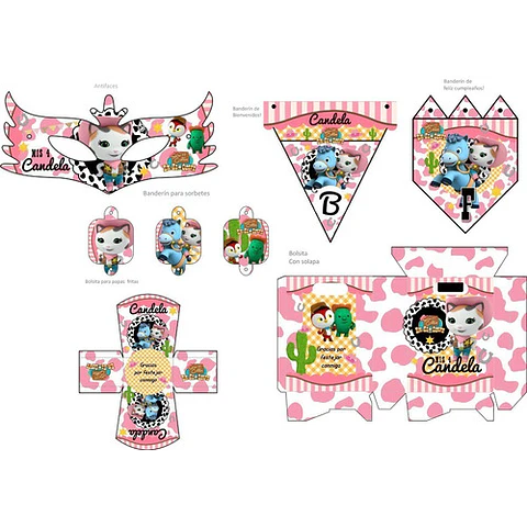 Kit Imprimible Candy Bar Sheriff Callie El Mas Completo