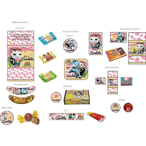 Kit Imprimible Candy Bar Sheriff Callie El Mas Completo