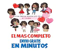Pack Imagenes Tierna Morocha San Valentin Amor + Regalo A1