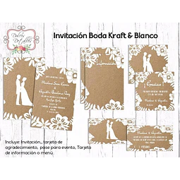 Tarjeta Invitacion Imprimible Editable Para Boda 10