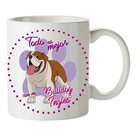 Plantillas Sublimación Tazas - Perros De Raza Mascotas
