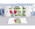 Diseños Plantillas Tazas Frases Motivación Sublimación M1