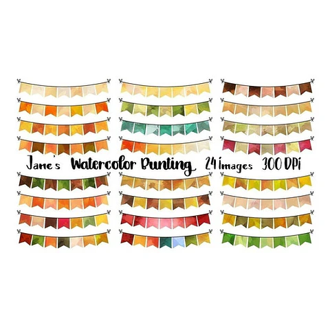 Cliparts Imagenes Png Banderines De Colores Jk85