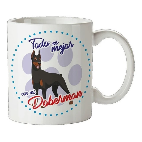 Plantillas Sublimación Tazas - Perros De Raza Mascotas