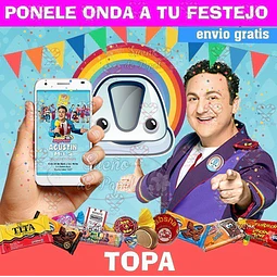 Kit Imprimible Topa Junior Express Editable