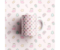 Plantillas Sublimación Tazas - Collage Navidad