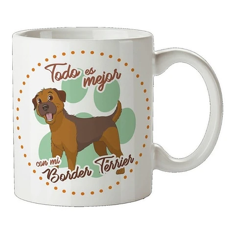 Plantillas Sublimación Tazas - Perros De Raza Mascotas