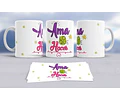 Diseños Plantillas Tazas Frases Motivación Sublimación M1