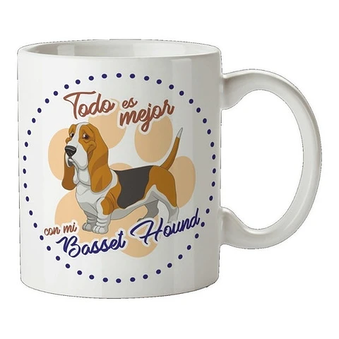 Plantillas Sublimación Tazas - Perros De Raza Mascotas