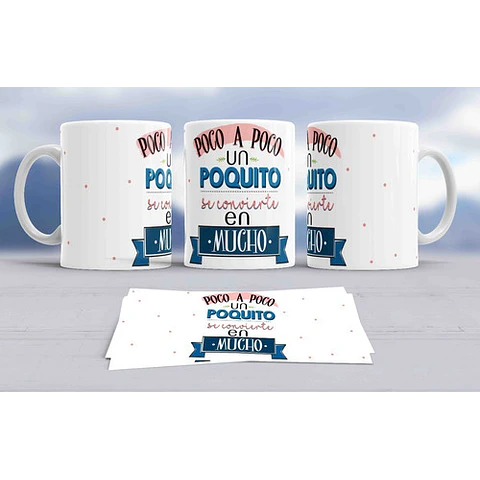 Diseños Plantillas Tazas Frases Motivación Sublimación M1