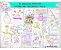 Kit Pack Empresarial Unicornios Mega Completo - Unico