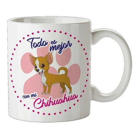 Plantillas Sublimación Tazas - Perros De Raza Mascotas