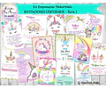 Kit Pack Empresarial Unicornios Mega Completo - Unico