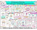 Kit Pack Empresarial Unicornios Mega Completo - Unico