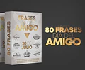 Pack 80 Frases Png Día Del Amigo Sublimación Diseño