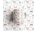 Plantillas Sublimación Tazas - Collage Navidad