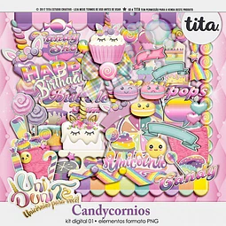 Imagenes Png Y Papeles Digitales Candycornios Pasteles T43