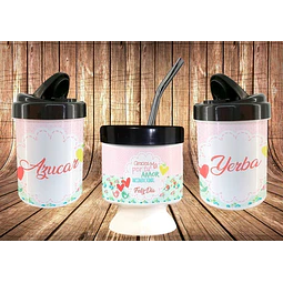 Plantillas Sublimación Tazas Set De Mate - Día De La Madre