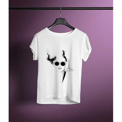 Plantillas Diseños Remeras Mujer P/ Sublimación Mockups M12