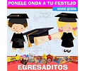 Kit Imprimible Egresados Jardin Egresaditos Editable
