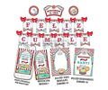 Kit Imprimible Candy Bar Circo Vintage El Mas Completo