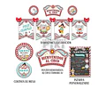 Kit Imprimible Candy Bar Circo Vintage El Mas Completo