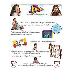 Kit Imprimible Soy Luna Editable