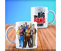 Diseños Plantillas Tazas The Big Bang Theory Sublimación M3