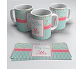 Plantillas Sublimación Tazas Set De Mate - Día De La Madre